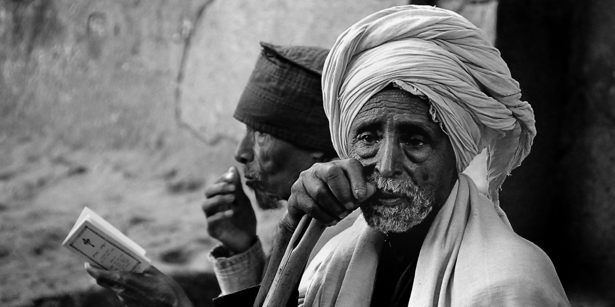Pellegrini a Lalibela